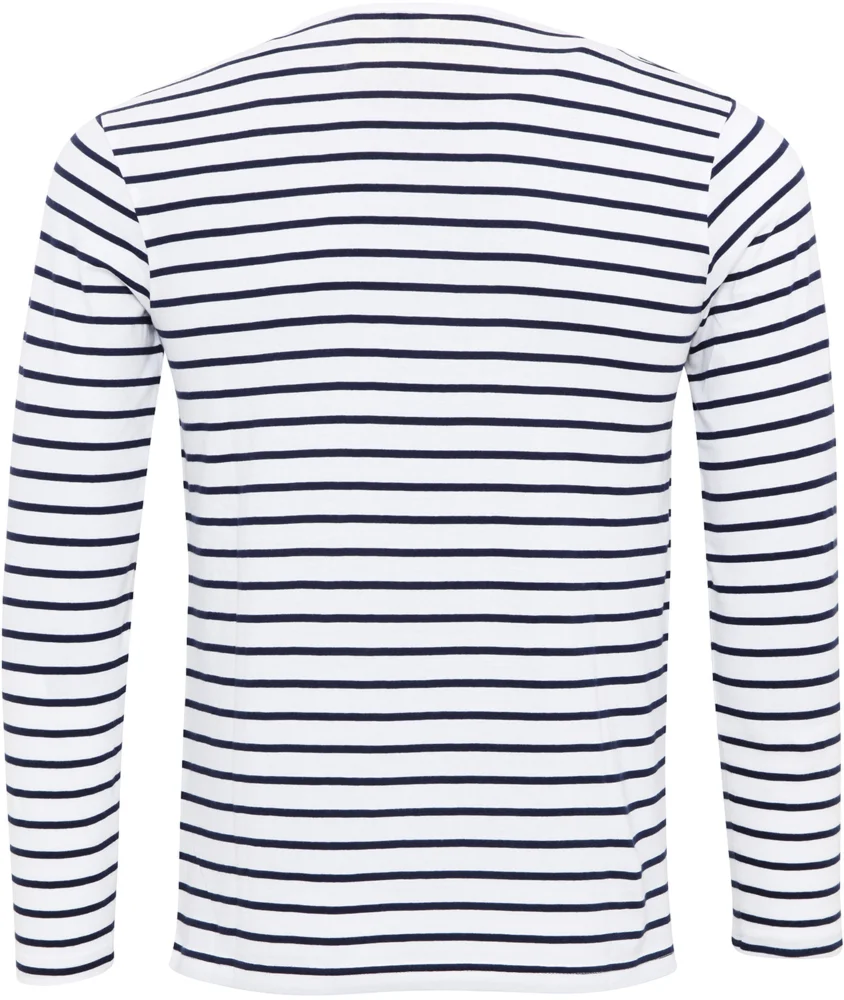 Herren Rollärmel T-Shirt langarm