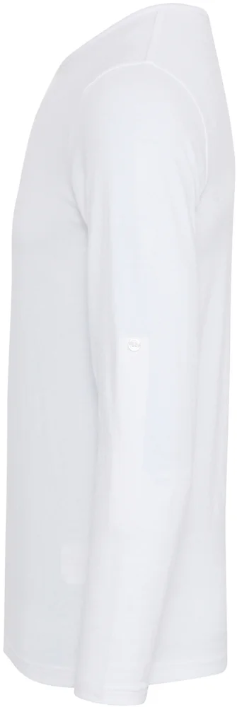 Herren Rollärmel T-Shirt langarm