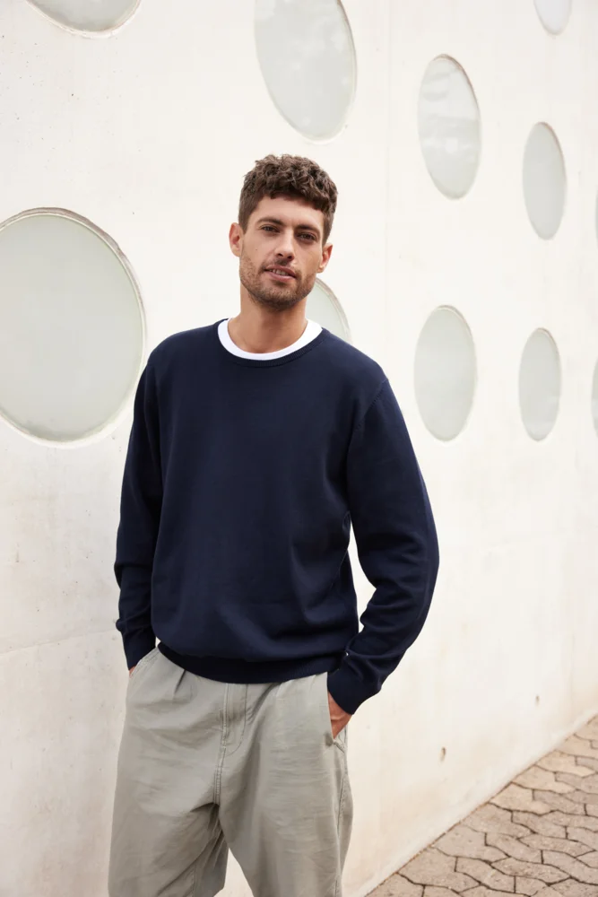 Herren Rundhals Pullover