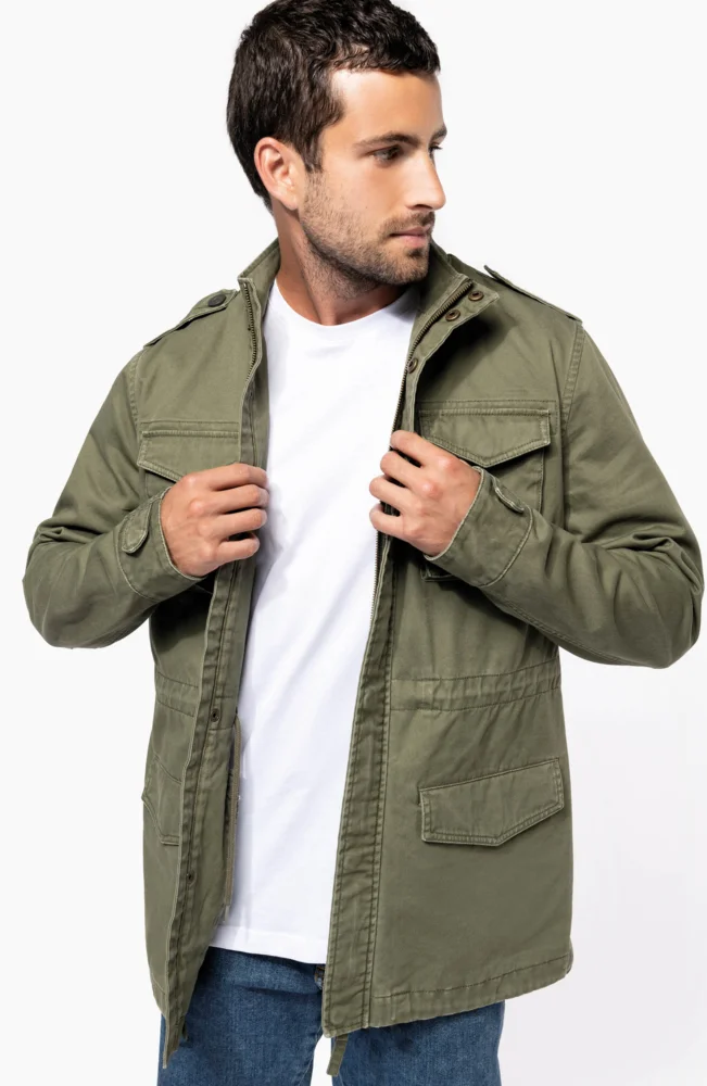 Herren Safari Jacke