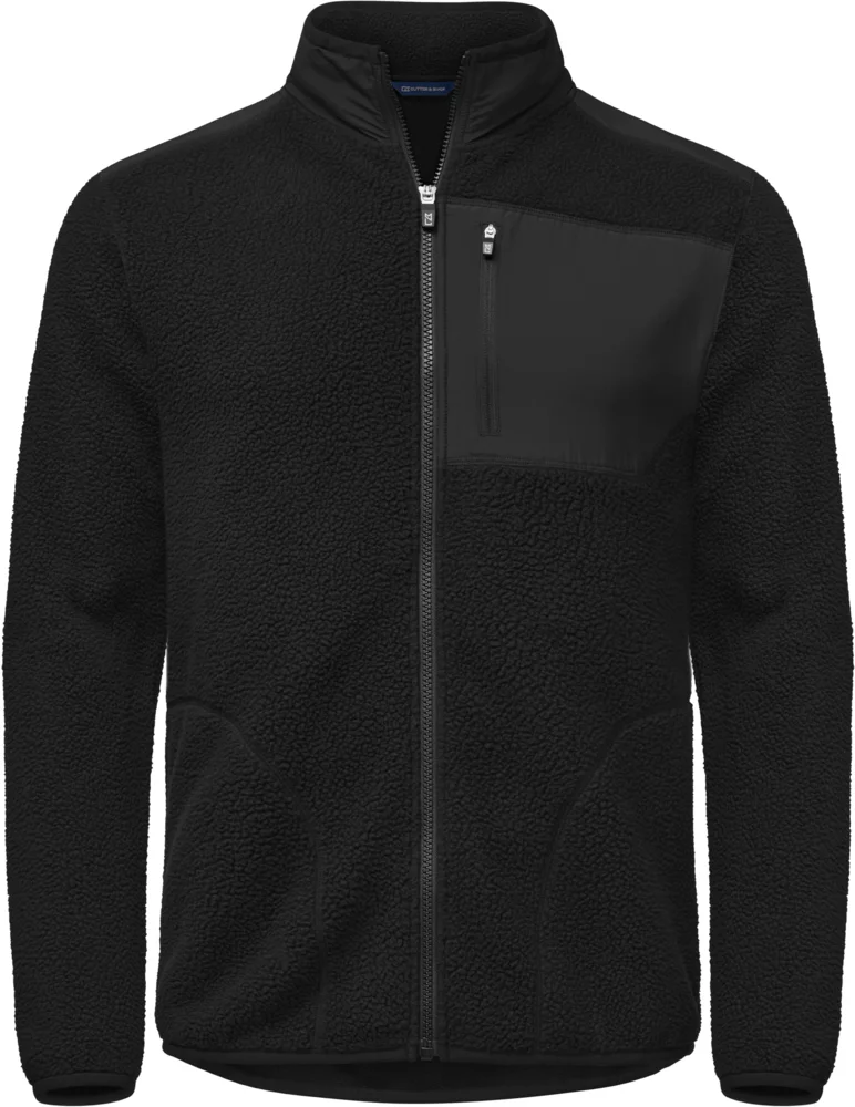 Herren Sherpa Fleece Jacke