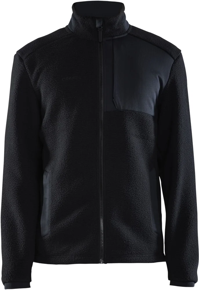 Herren Sherpa Fleece Jacke