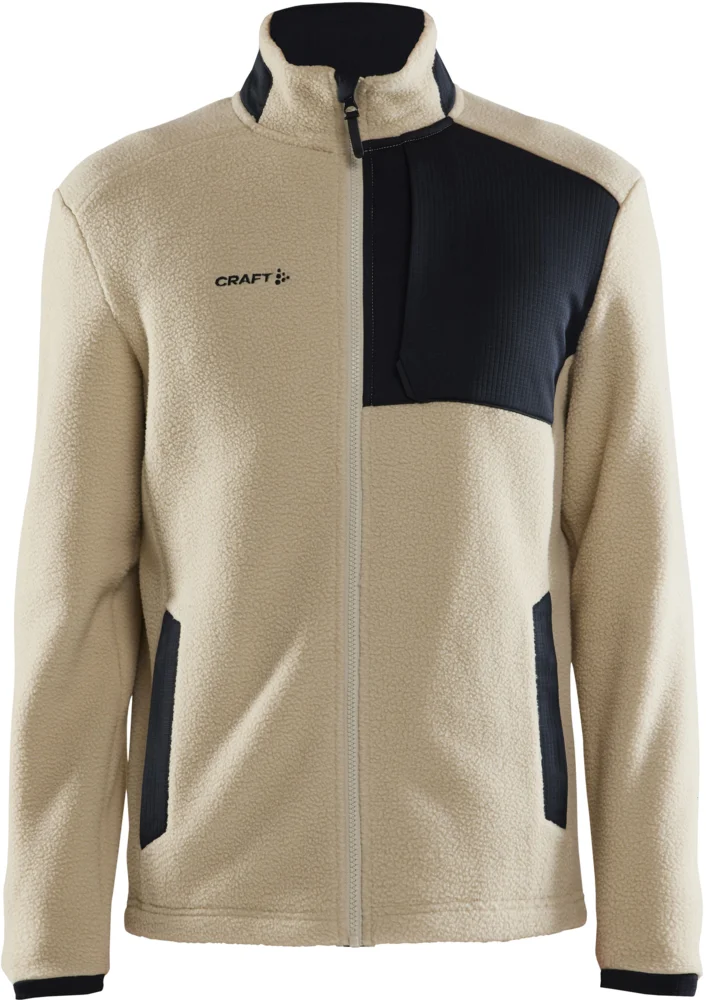 Herren Sherpa Fleece Jacke