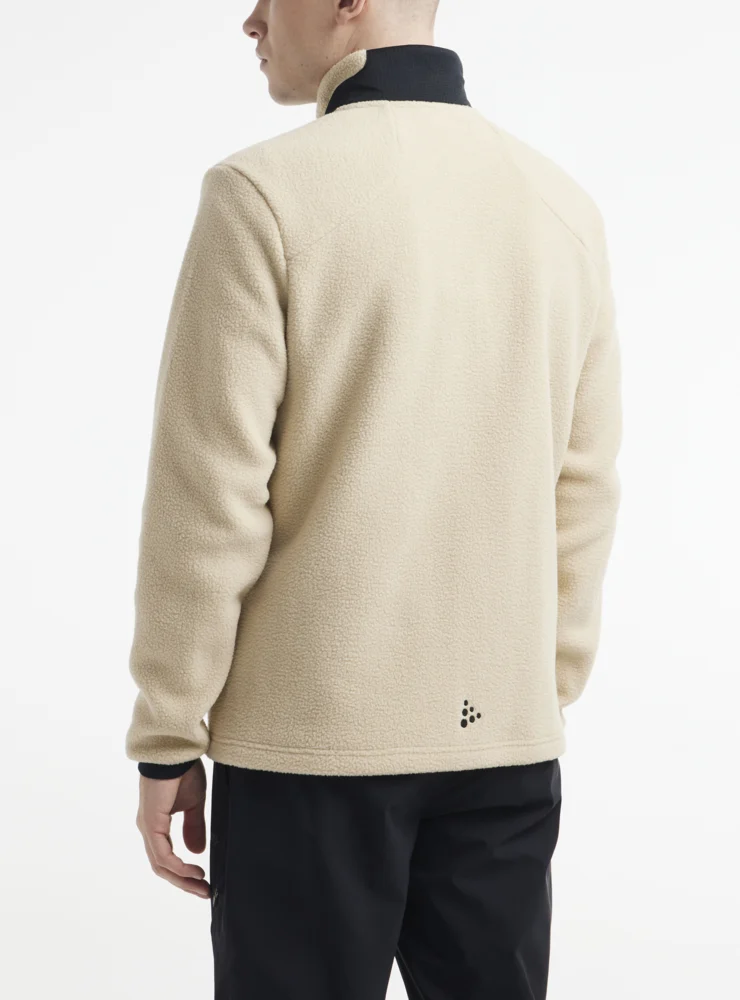 Herren Sherpa Fleece Jacke