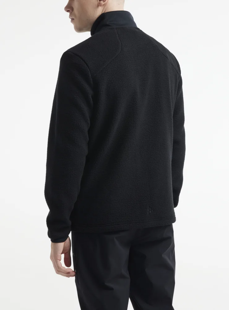 Herren Sherpa Fleece Jacke