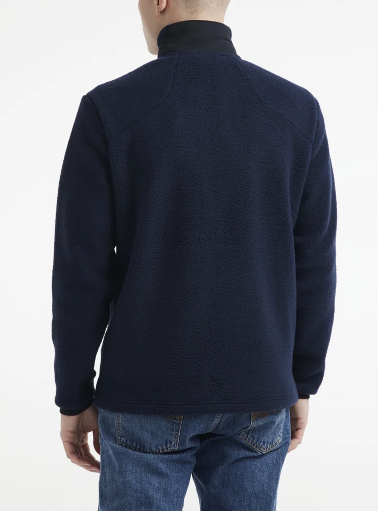 Herren Sherpa Fleece Jacke