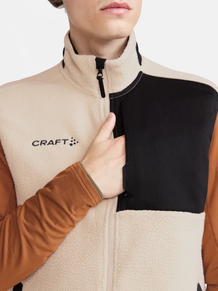 Herren Sherpa Fleece Weste