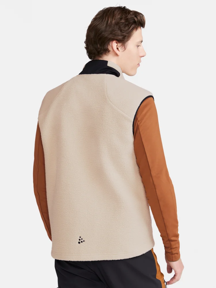 Herren Sherpa Fleece Weste