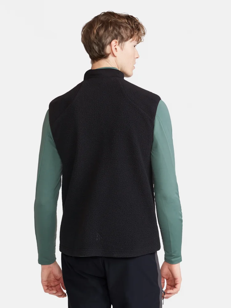 Herren Sherpa Fleece Weste