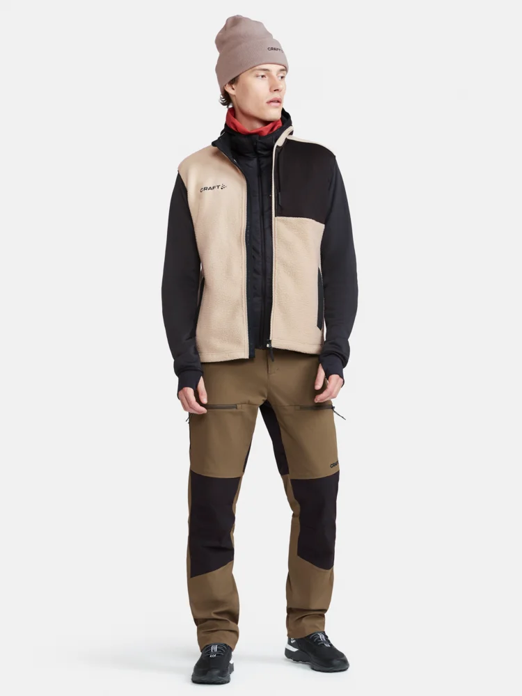 Herren Sherpa Fleece Weste