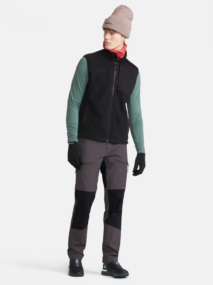 Herren Sherpa Fleece Weste