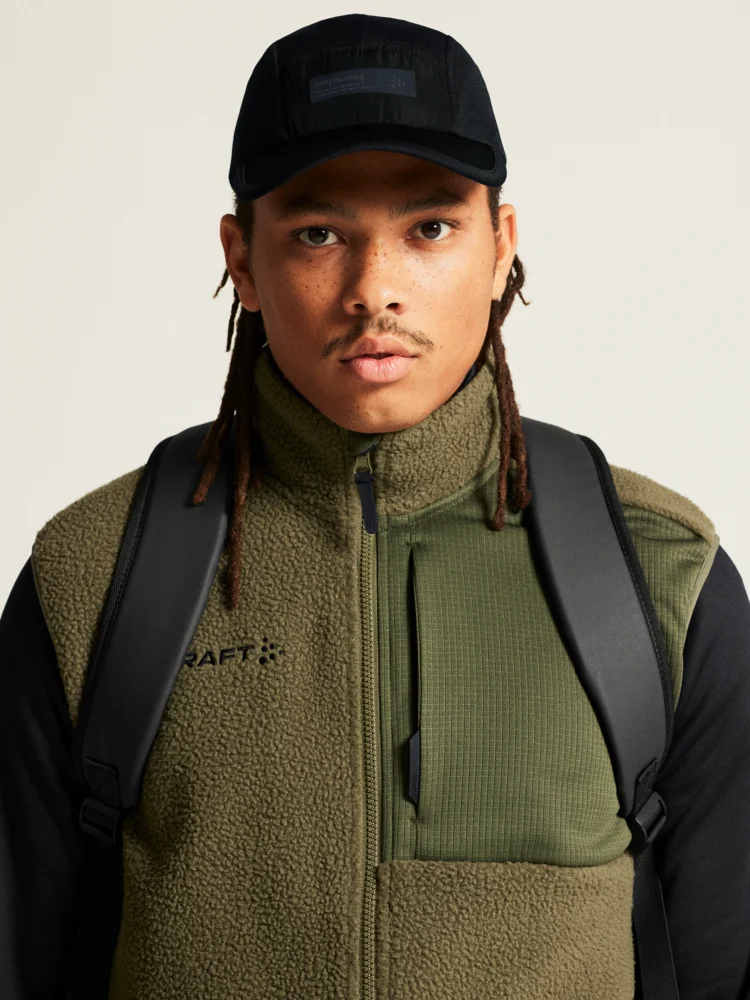 Herren Sherpa Fleece Weste