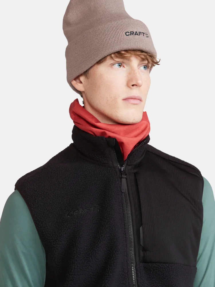 Herren Sherpa Fleece Weste