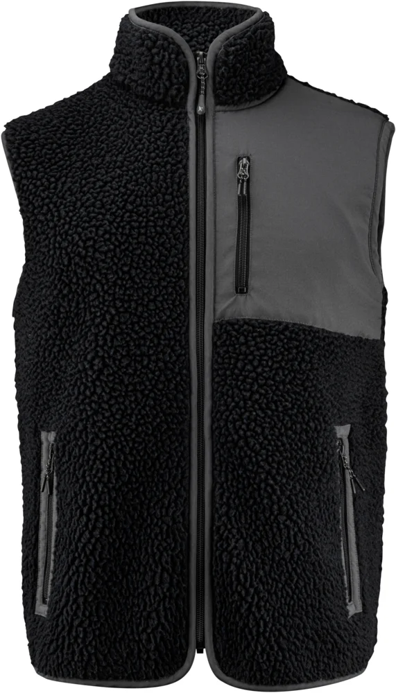 Herren Sherpa Fleece Weste "Two-Tone"