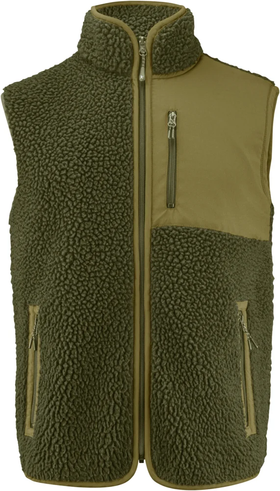 Herren Sherpa Fleece Weste "Two-Tone"