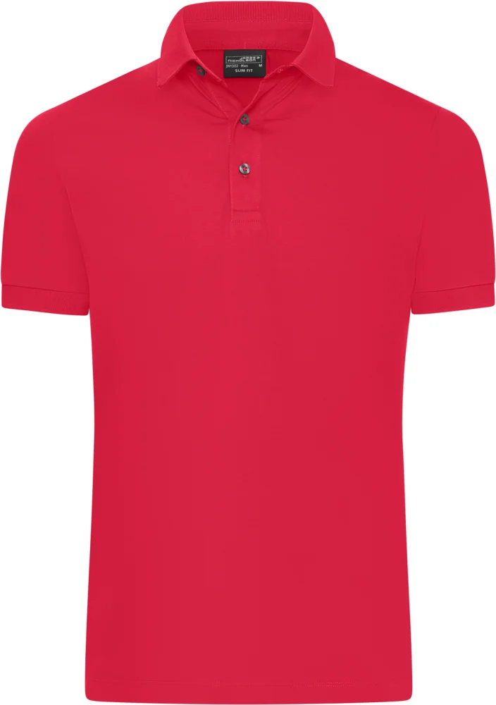 Men's Slim Fit Jersey Polo