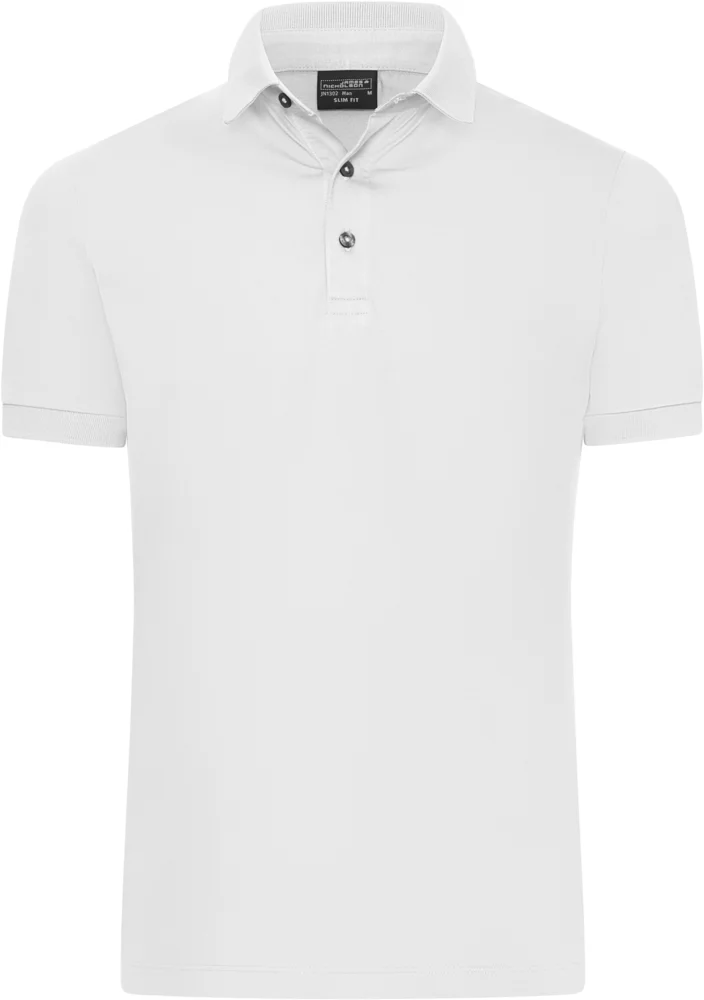 Men's Slim Fit Jersey Polo