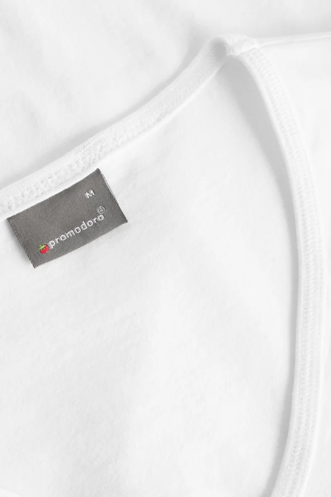 Herren Slim Fit V-Ausschnitt T-Shirt
