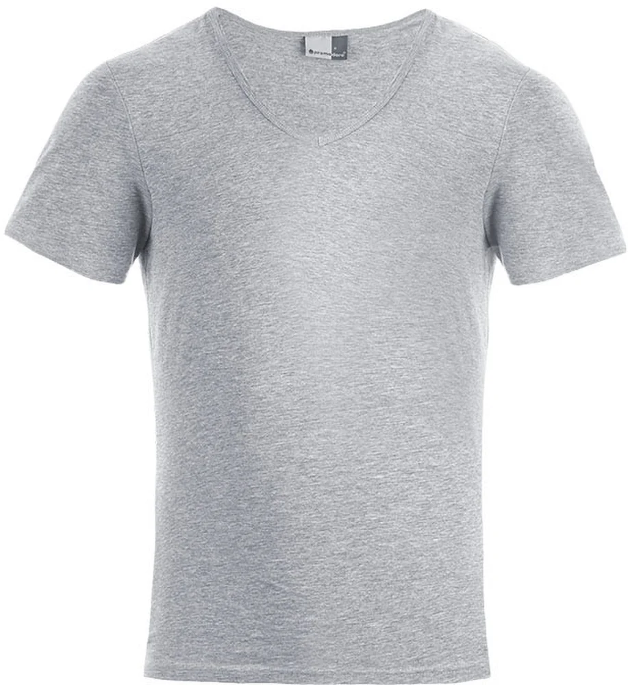 Herren Slim Fit V-Ausschnitt T-Shirt
