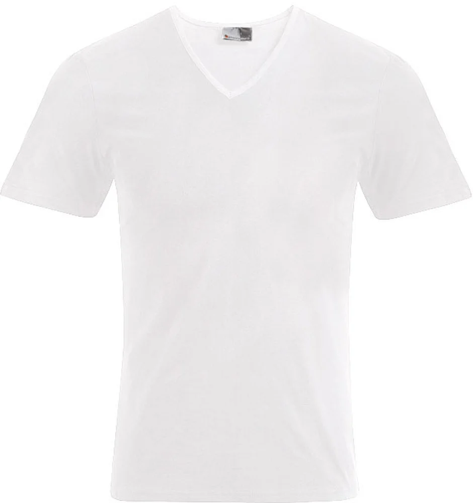Herren Slim Fit V-Ausschnitt T-Shirt