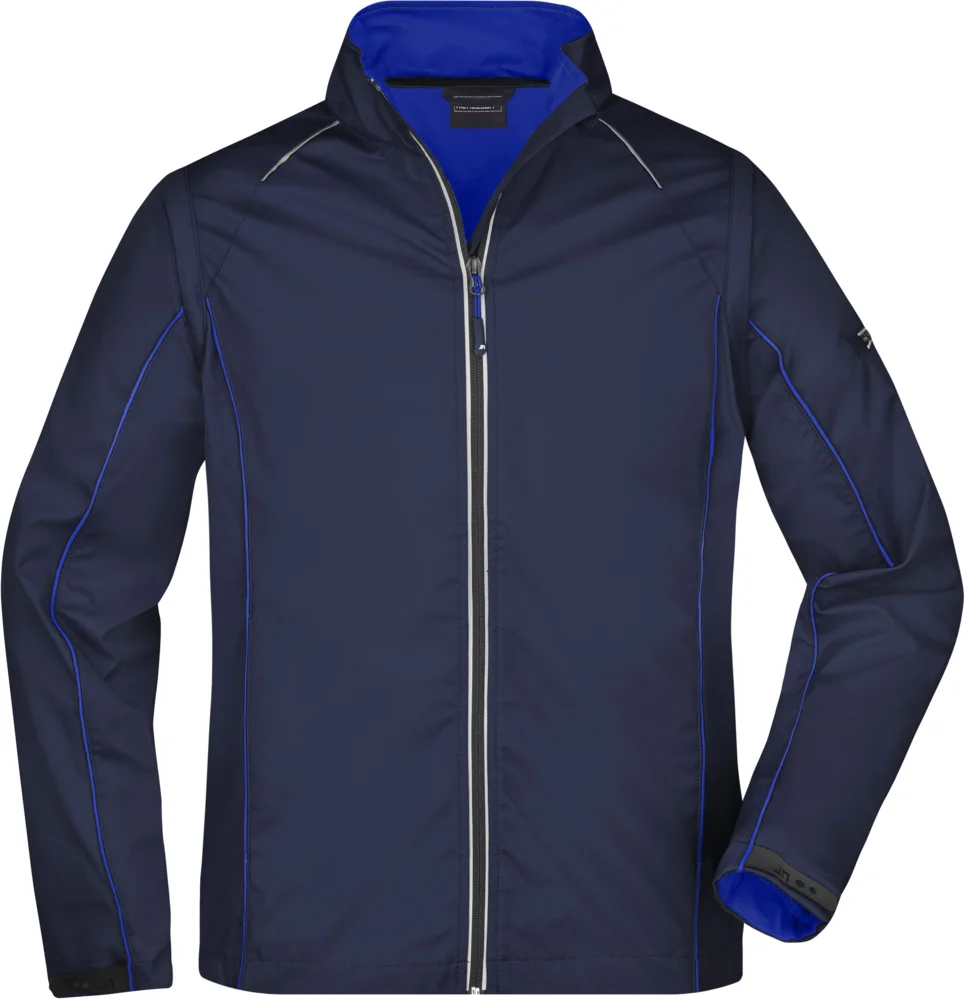 Herren Softshell Jacke mit abnehmbaren Ärmeln