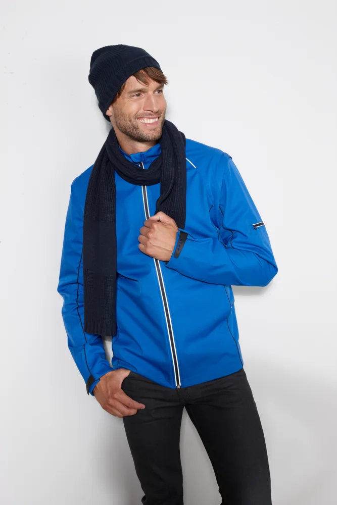 Herren Softshell Jacke mit abnehmbaren Ärmeln