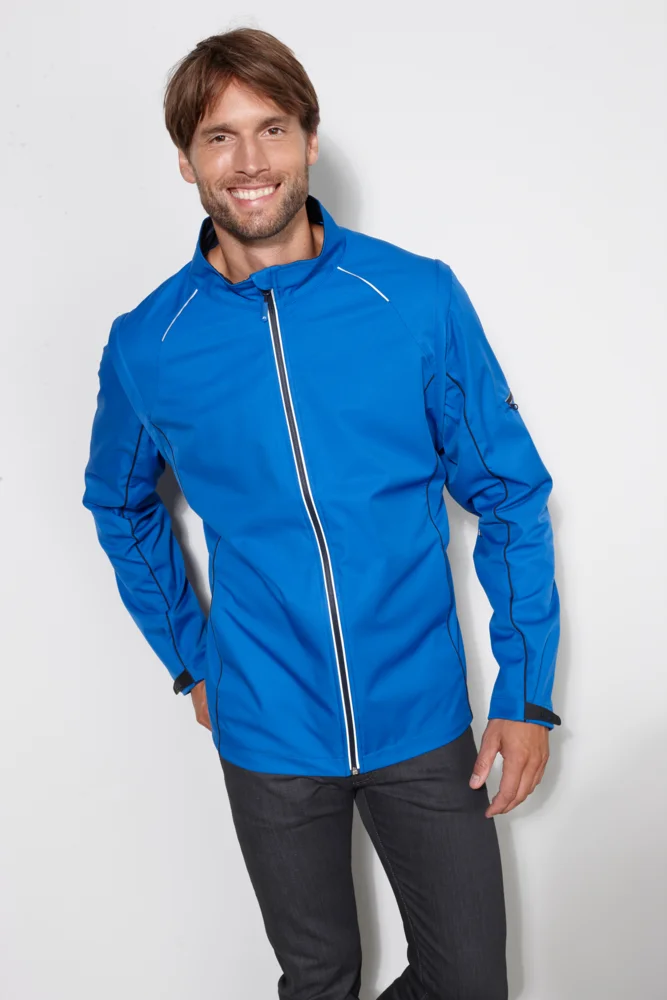 Herren Softshell Jacke mit abnehmbaren Ärmeln