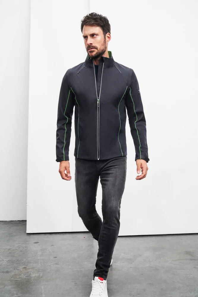 Herren Softshell Jacke mit abnehmbaren Ärmeln