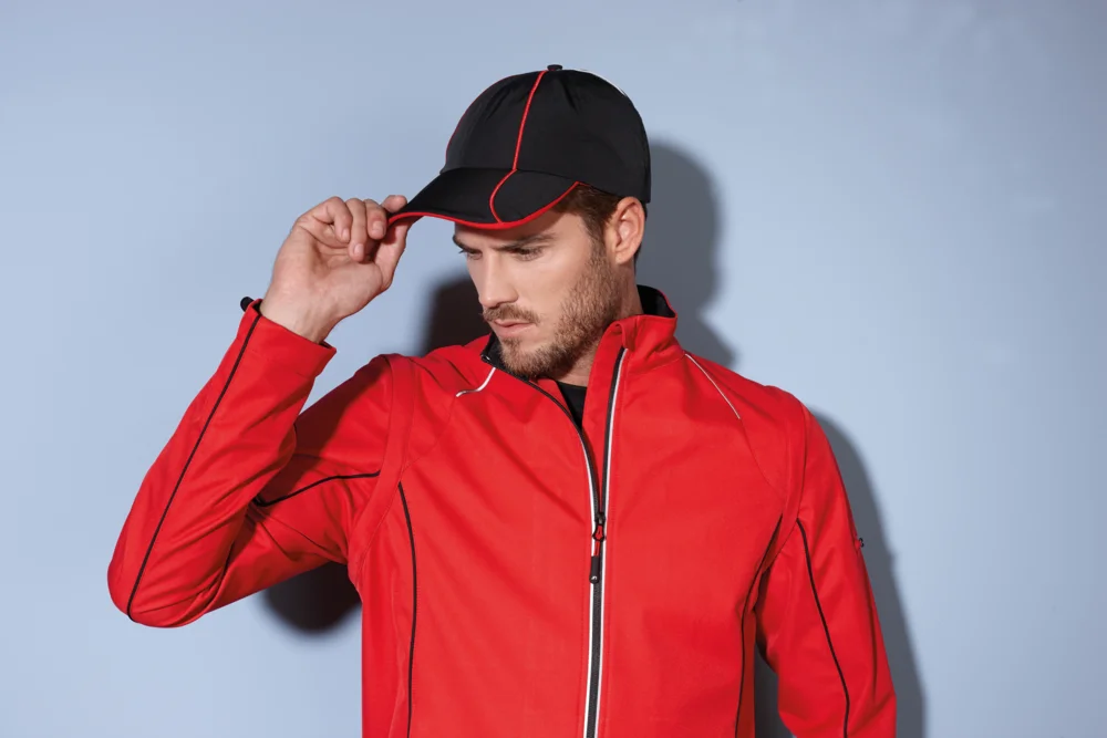 Herren Softshell Jacke mit abnehmbaren Ärmeln