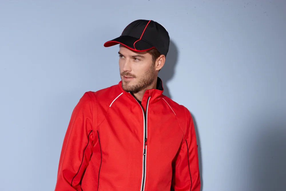 Herren Softshell Jacke mit abnehmbaren Ärmeln