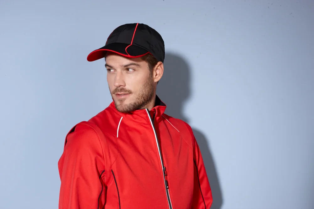 Herren Softshell Jacke mit abnehmbaren Ärmeln
