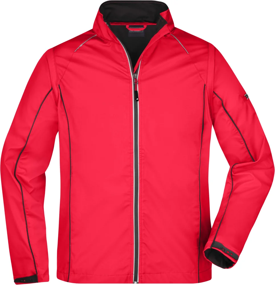 Herren Softshell Jacke mit abnehmbaren Ärmeln