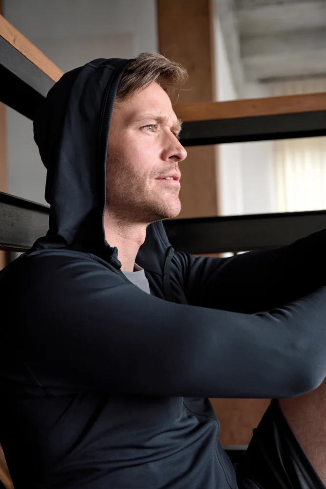 Men's Sports Hooded Jacket