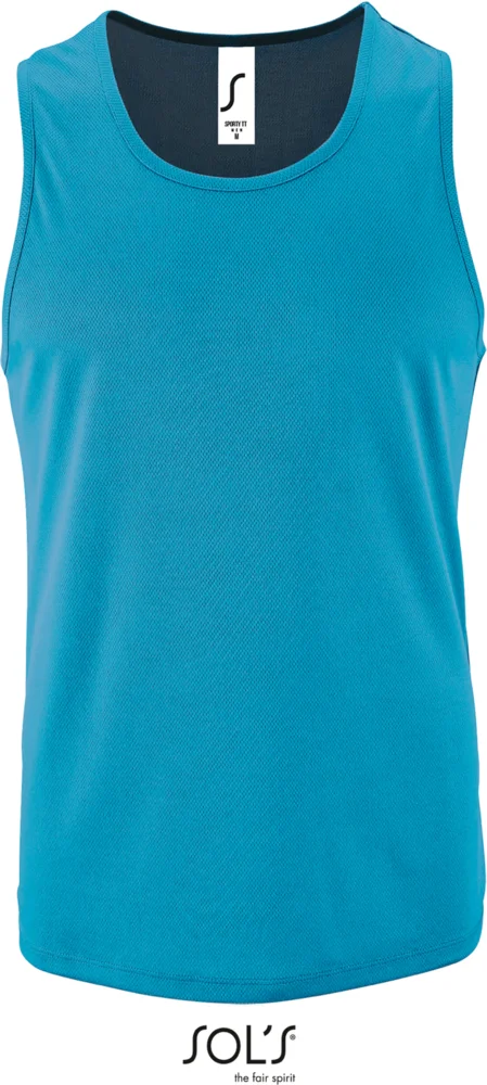 Herren Sport Shirt ärmellos