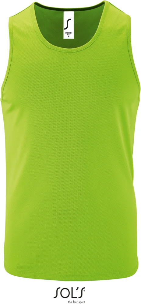 Herren Sport Shirt ärmellos