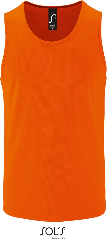Herren Sport Shirt ärmellos