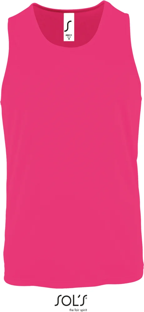 Herren Sport Shirt ärmellos