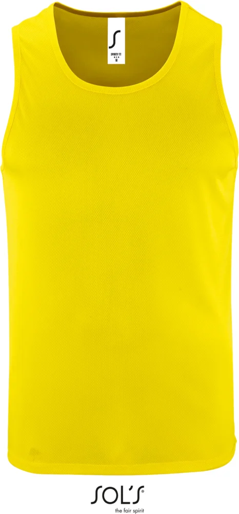 Herren Sport Shirt ärmellos
