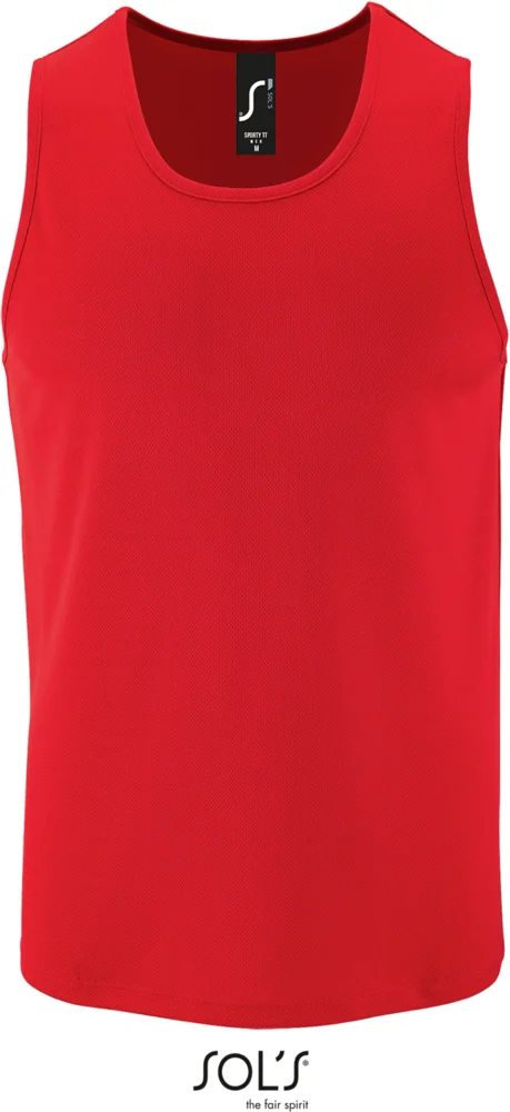Herren Sport Shirt ärmellos