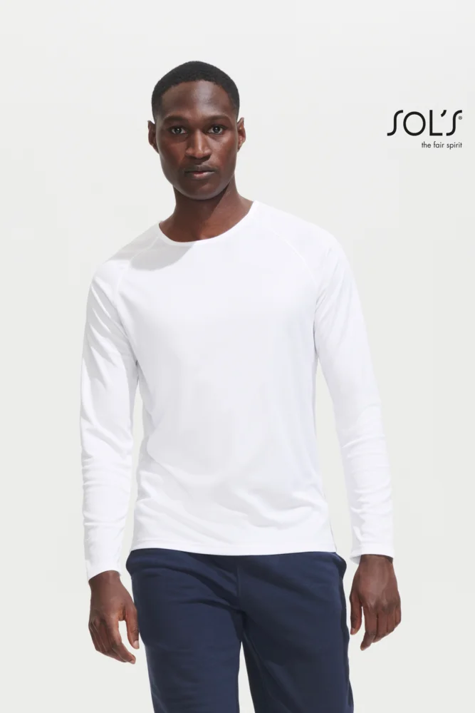 Herren Sport Shirt langarm