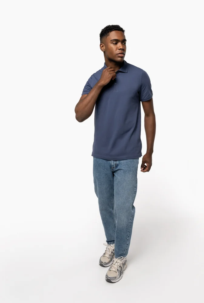 Herren Stretch Piqué Polo