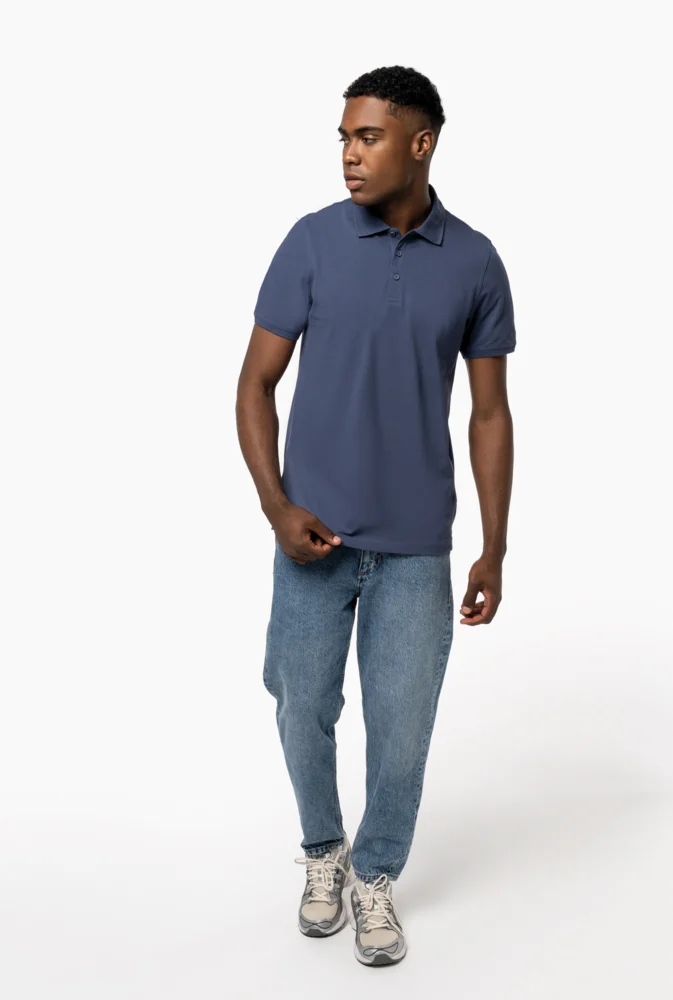 Herren Stretch Piqué Polo