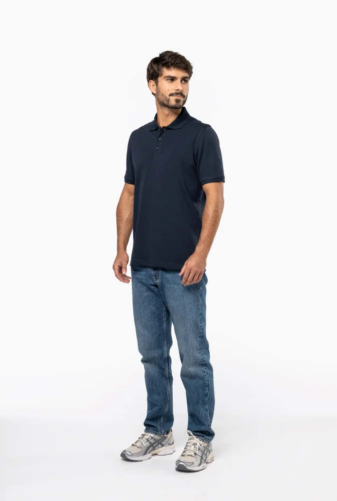 Herren Stretch Piqué Polo