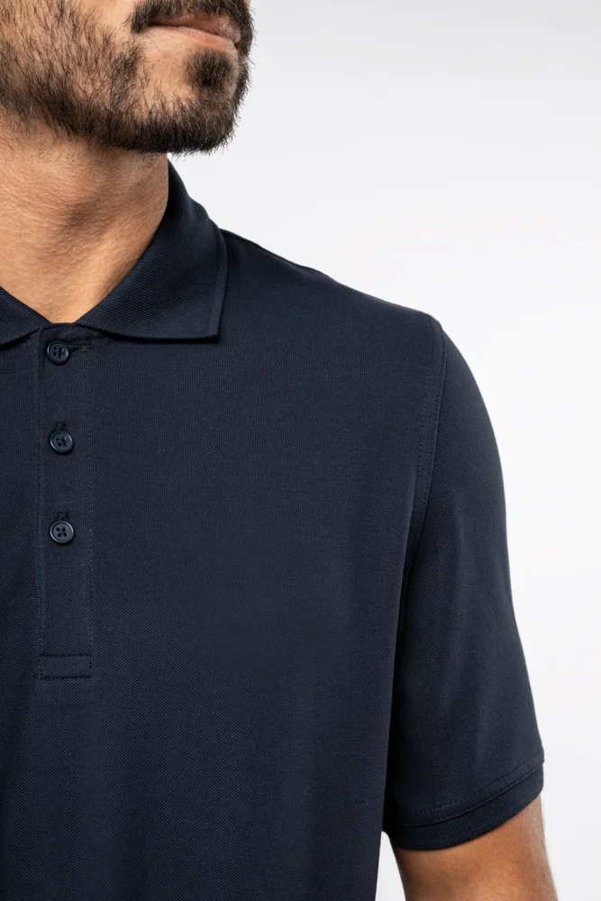 Herren Stretch Piqué Polo