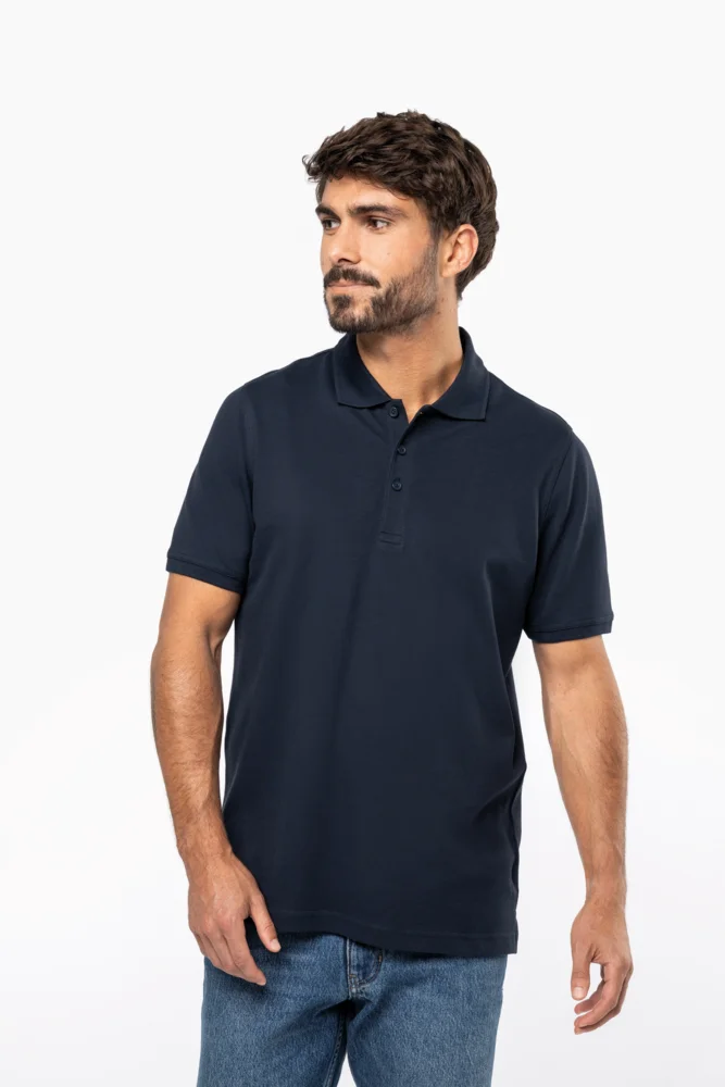 Herren Stretch Piqué Polo