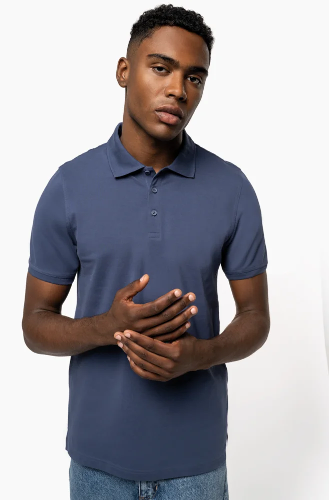 Herren Stretch Piqué Polo