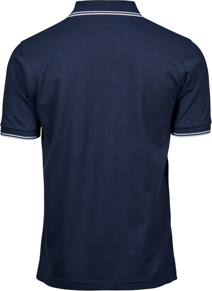 Herren Stretch Piqué Polo "Stripe"