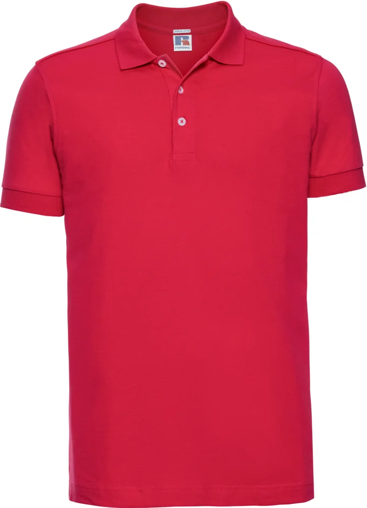 Men's Stretch Piqué Polo