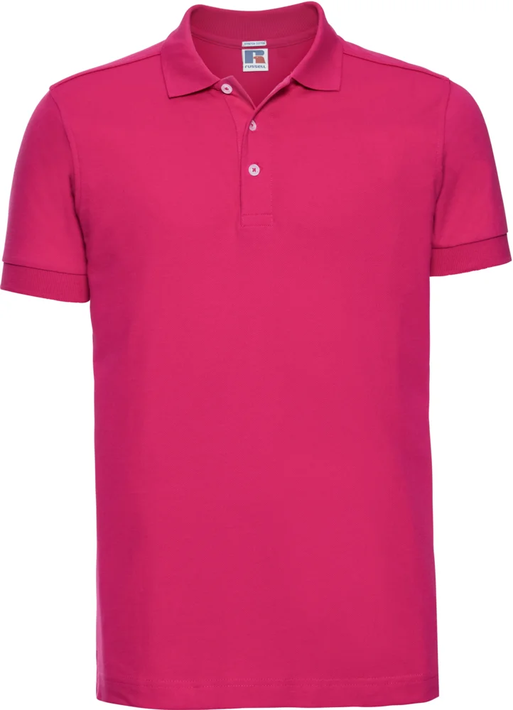 Men's Stretch Piqué Polo