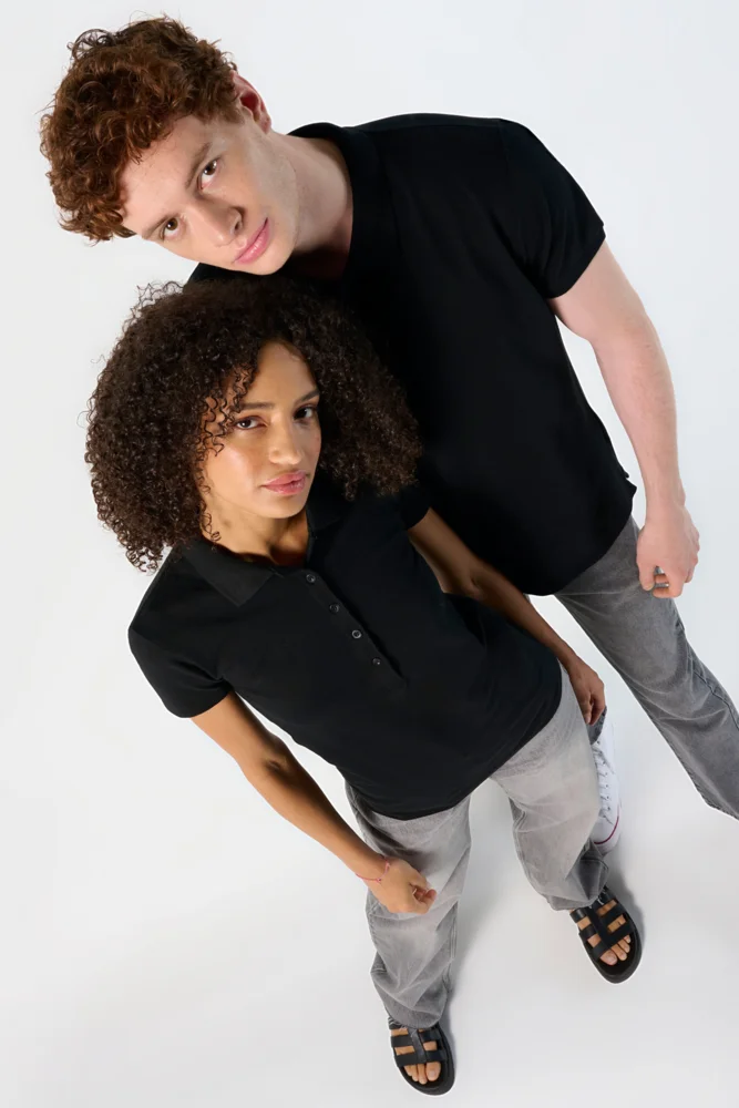 Herren Stretch Piqué Polo